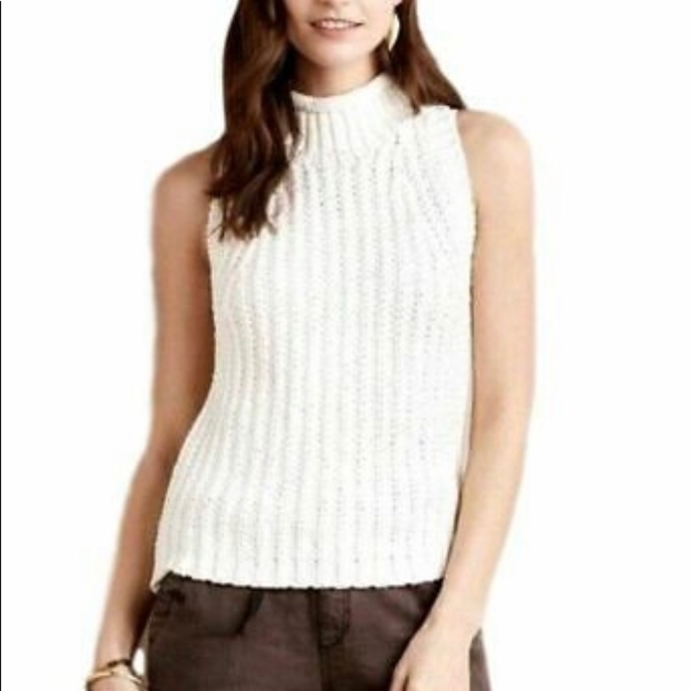 Moth Anthropologie sleeveless sweater